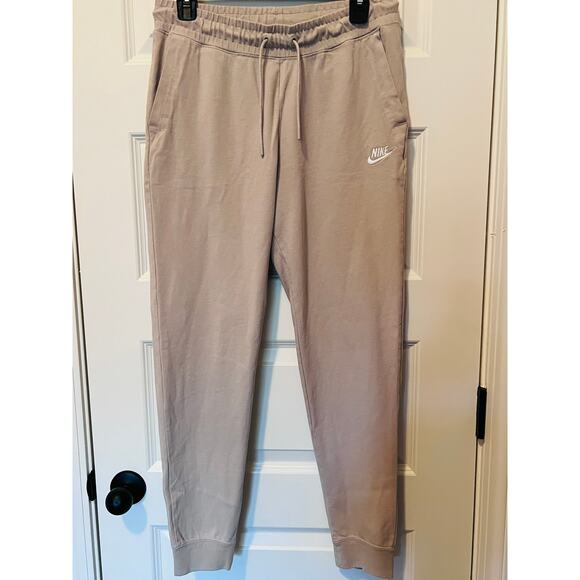 Nike Khaki / Beige / Tan Sweatpants / Joggers, Women's Size M - Picture 1 of 5